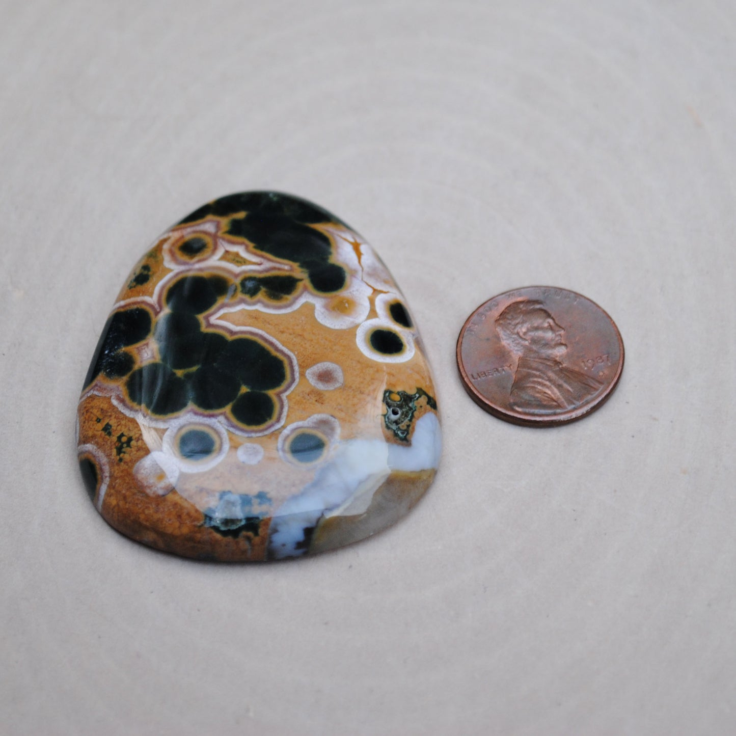 Large Ocean Jasper Cab