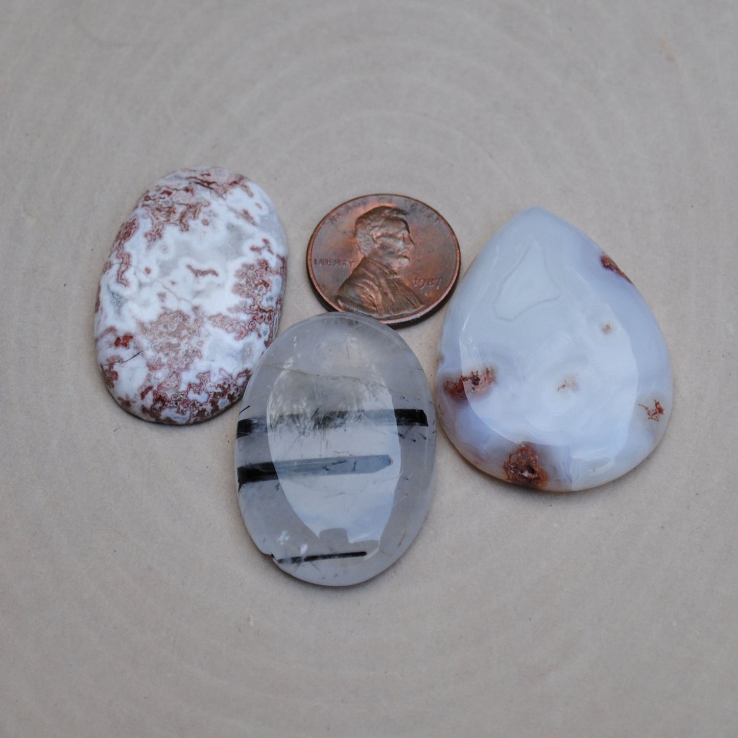 Mixed Lot Cabs (Agate and Quartz)