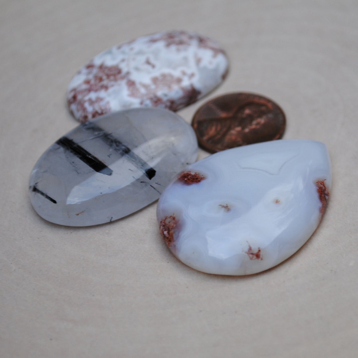 Mixed Lot Cabs (Agate and Quartz)