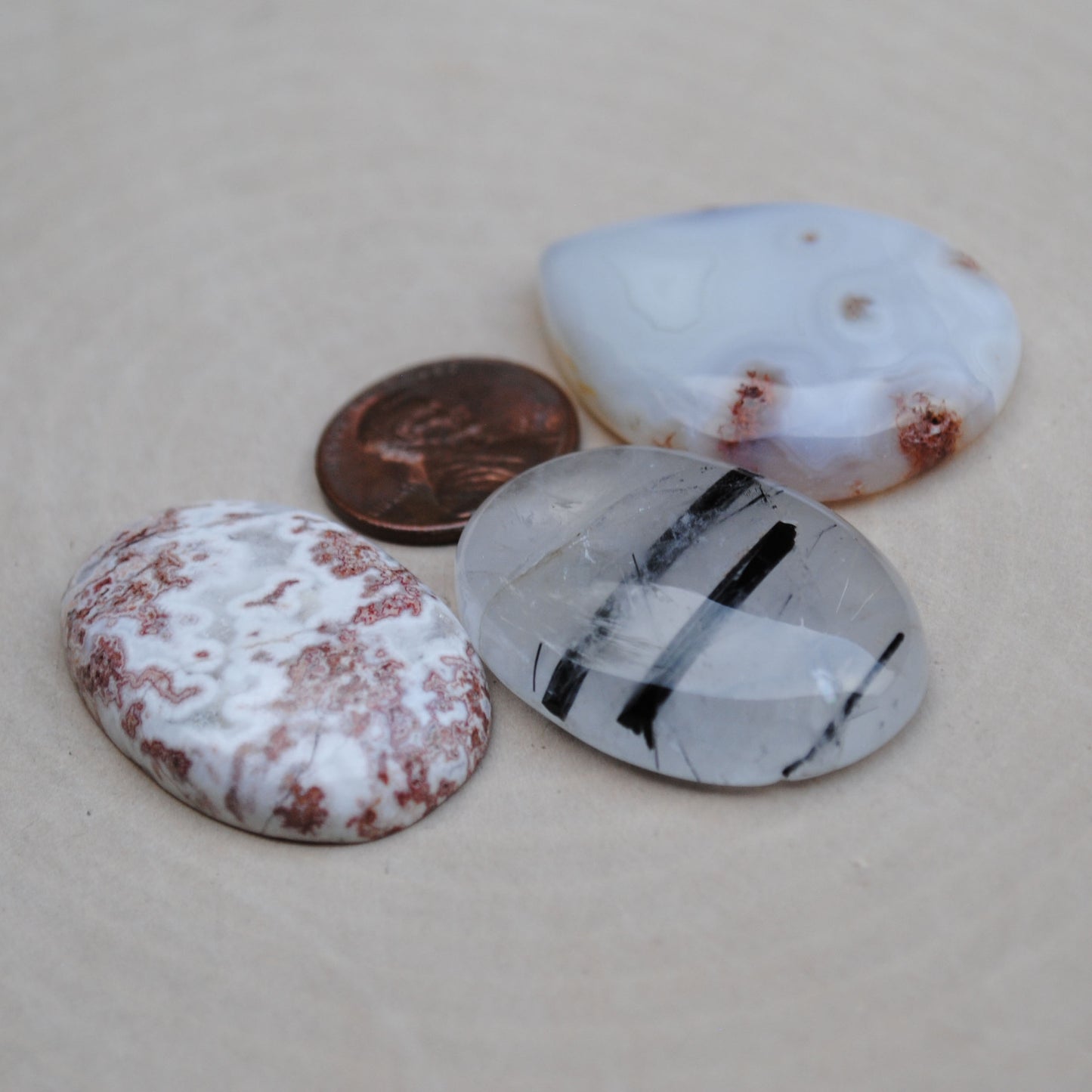 Mixed Lot Cabs (Agate and Quartz)