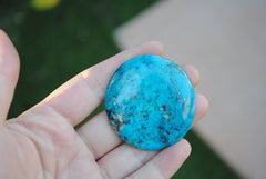 Kingman turquoise cabochon