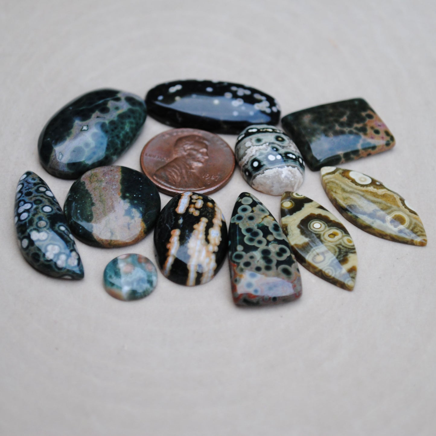 Ocean Jasper Cabs (Lot 3)