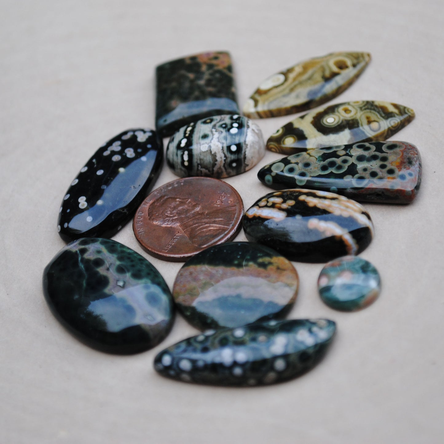 Ocean Jasper Cabs (Lot 3)