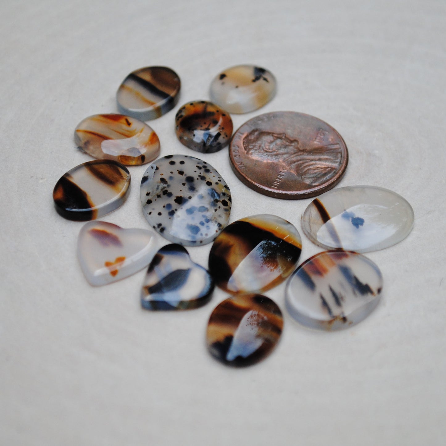 Montana Agate Small Cabs