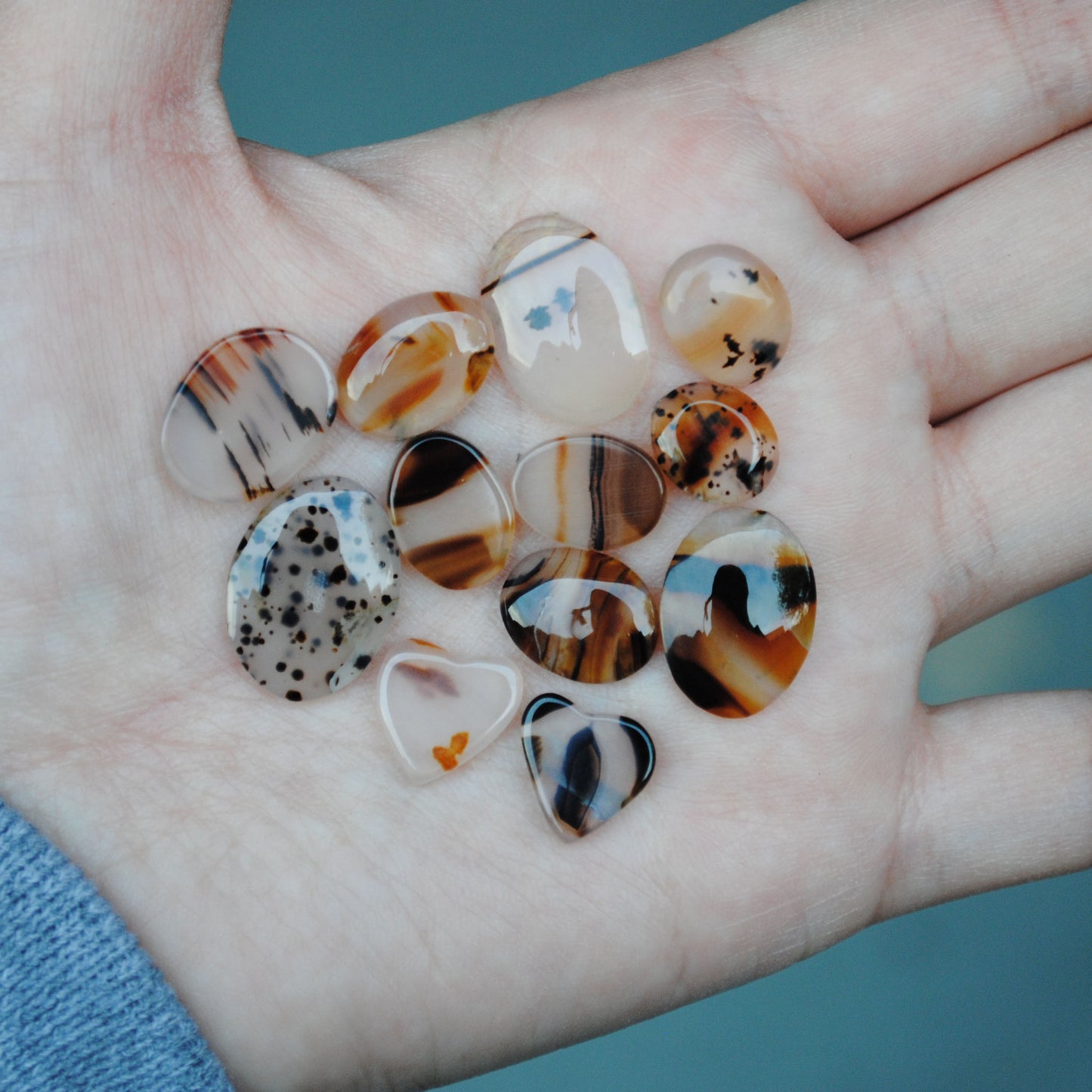 Montana Agate Small Cabs