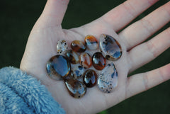 Montana agate cabochons