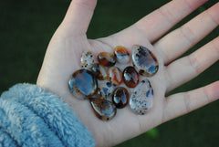 Montana agate cabochons