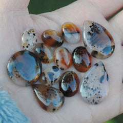 Montana agate cabochons