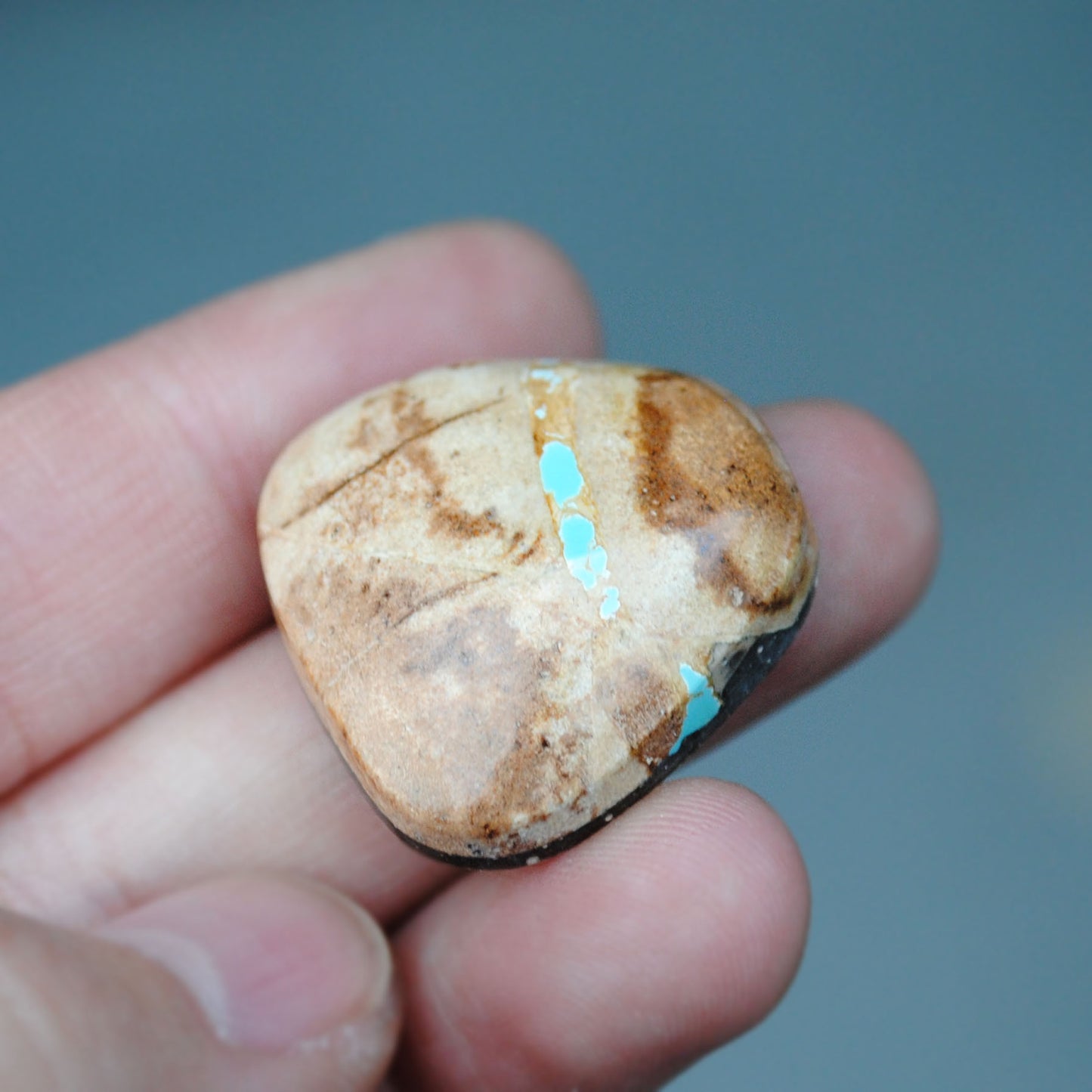 Ribbon Turquoise Cab