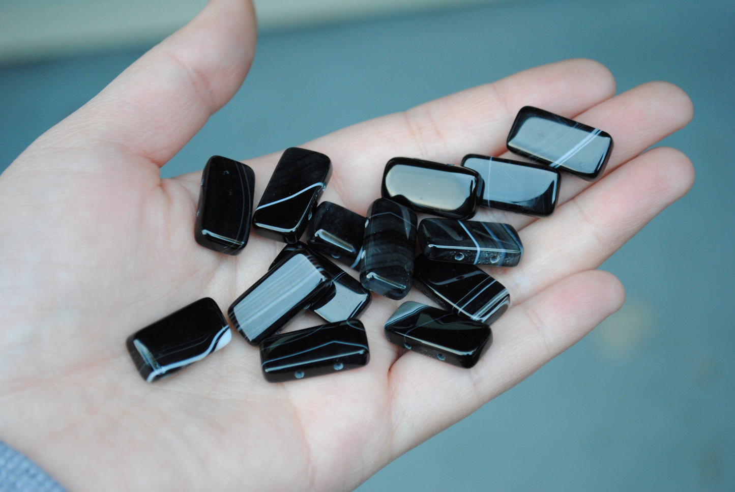Sardonyx Mixed Shape Beads