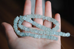 Aquamarine beads