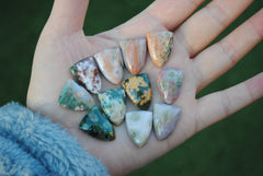 20x15mm Ocean Jasper cabochons