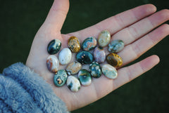 Oval 18x13mm Ocean Jasper cabochons