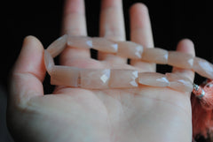 Peach moonstone beads