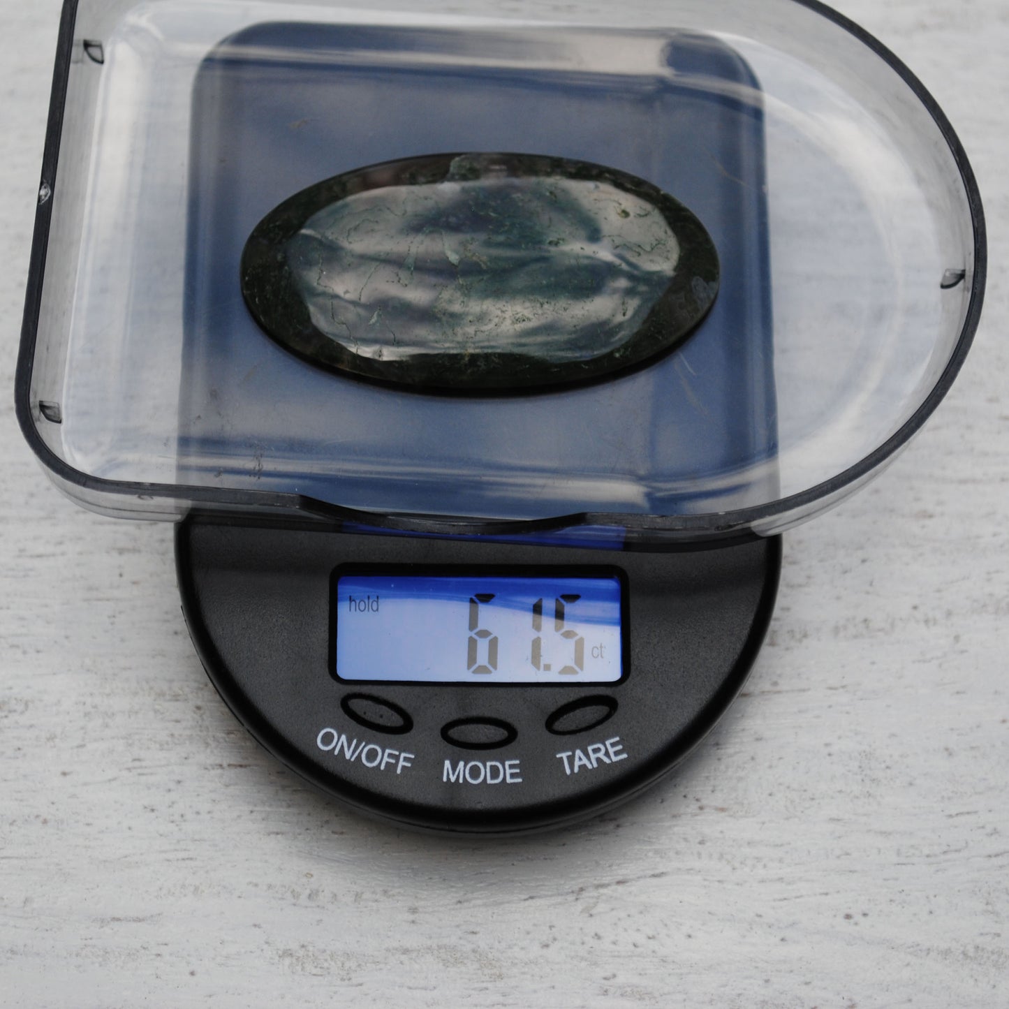 Moss Agate Cab