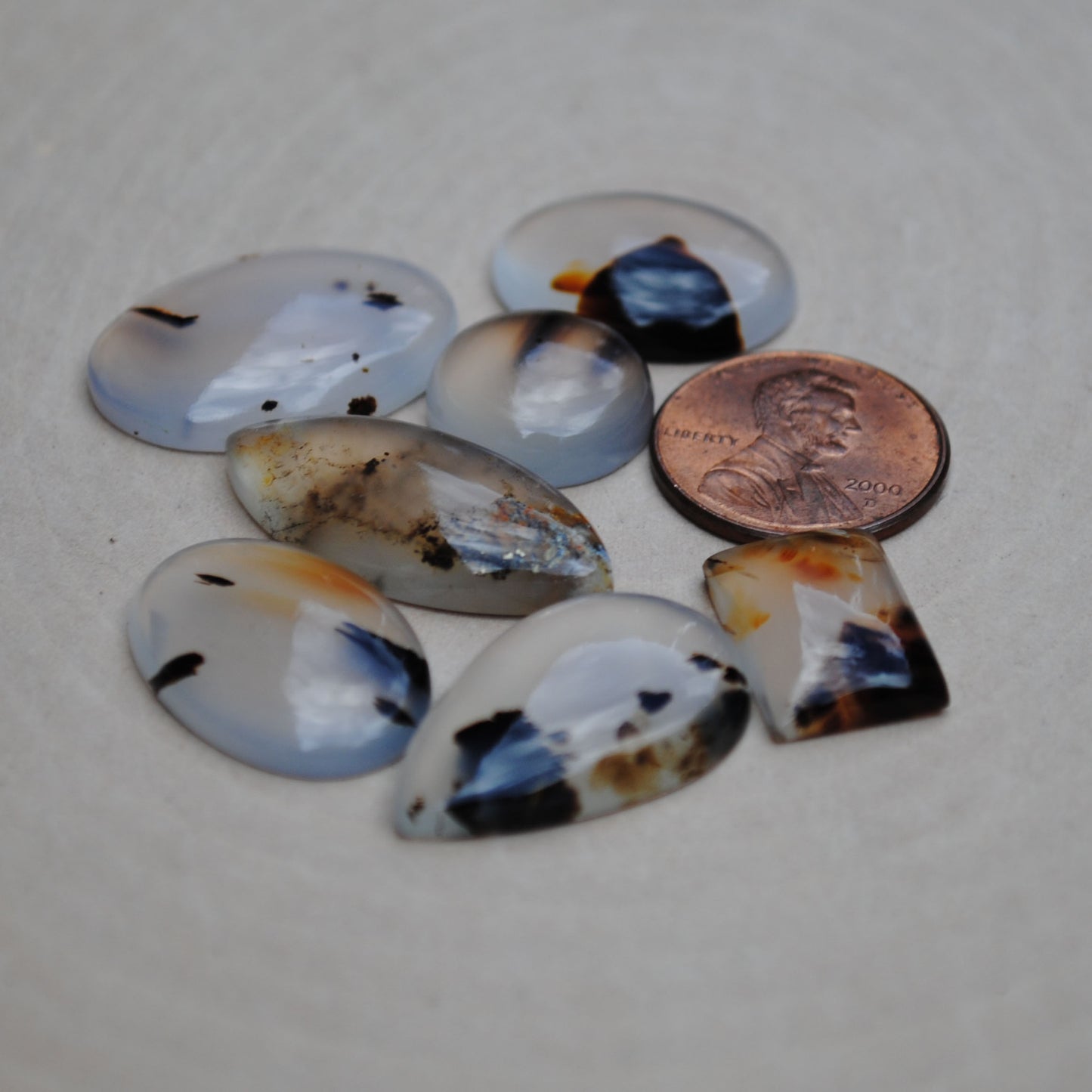 Montana Agate Cabs (lot 2)