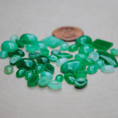 Green Aventurine Cabs (Lot 3)