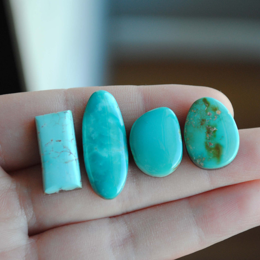 Royston turquoise cabochons