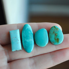 Royston turquoise cabochons