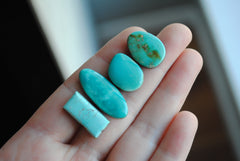 Royston turquoise cabochons
