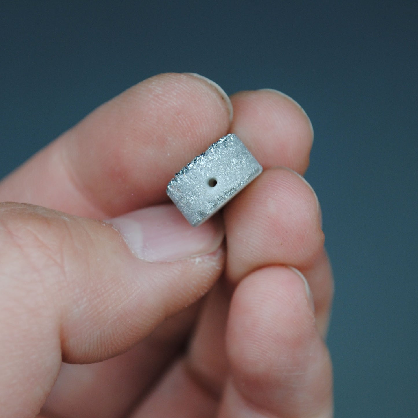Silver Druzy Beads