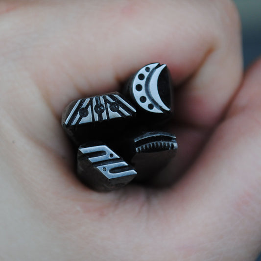 Metal Stamps (set of 4)