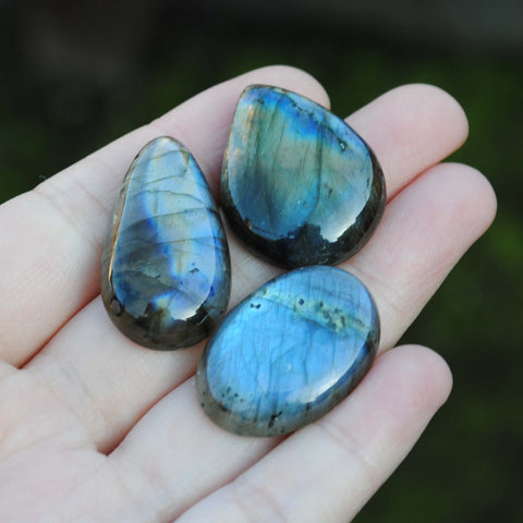Labradorite cabochons (inventory lot #4)