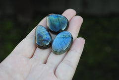 Labradorite cabochons (inventory lot #4)