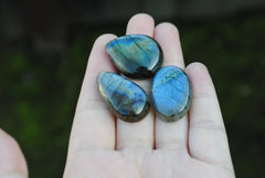 Labradorite cabochons (inventory lot #4)