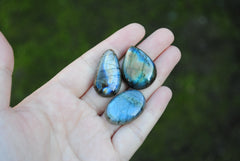 Labradorite cabochons (inventory lot #4)