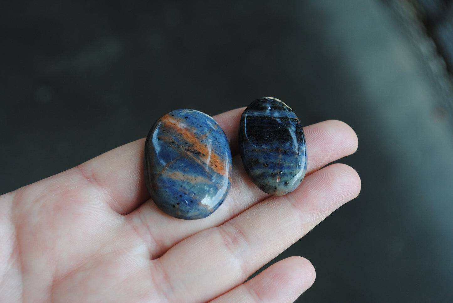 Sodalite cabochons