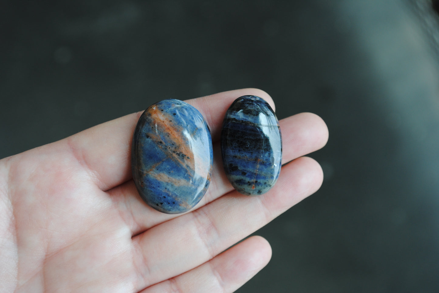 Sodalite cabochons