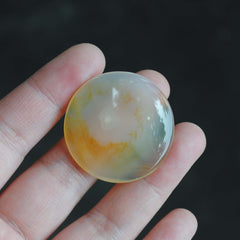 Agate cabochon