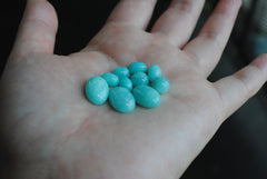 Amazonite cabochons