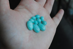 Amazonite cabochons
