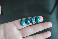 Hubei turquoise cabochons