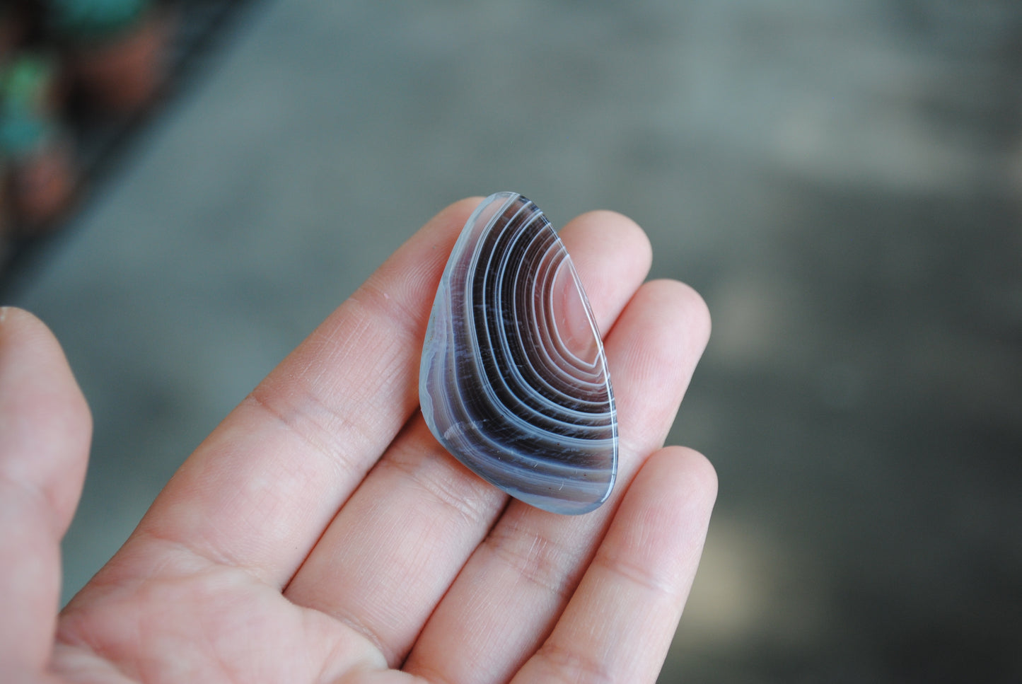 Botswana agate cabochon
