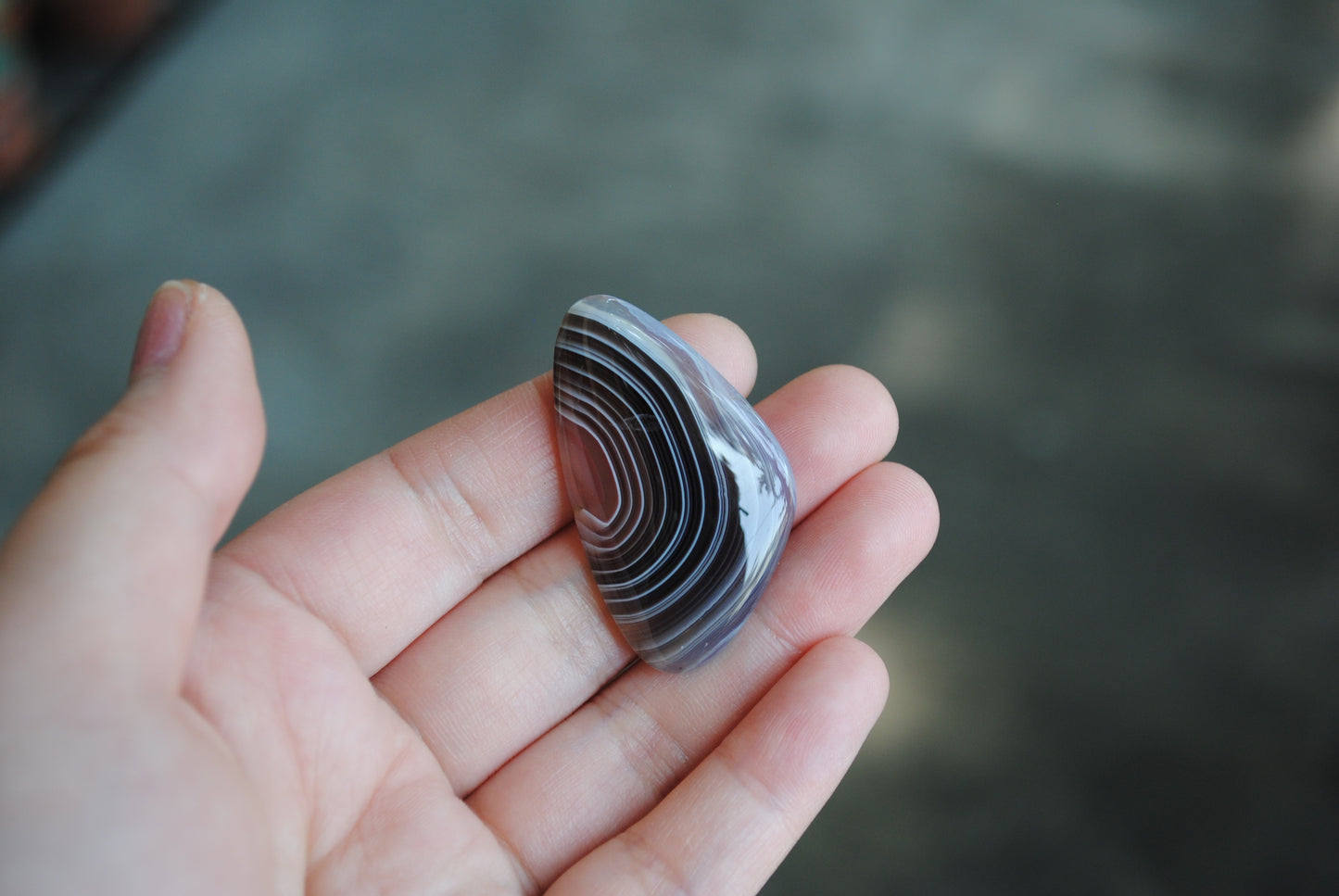 Botswana agate cabochon