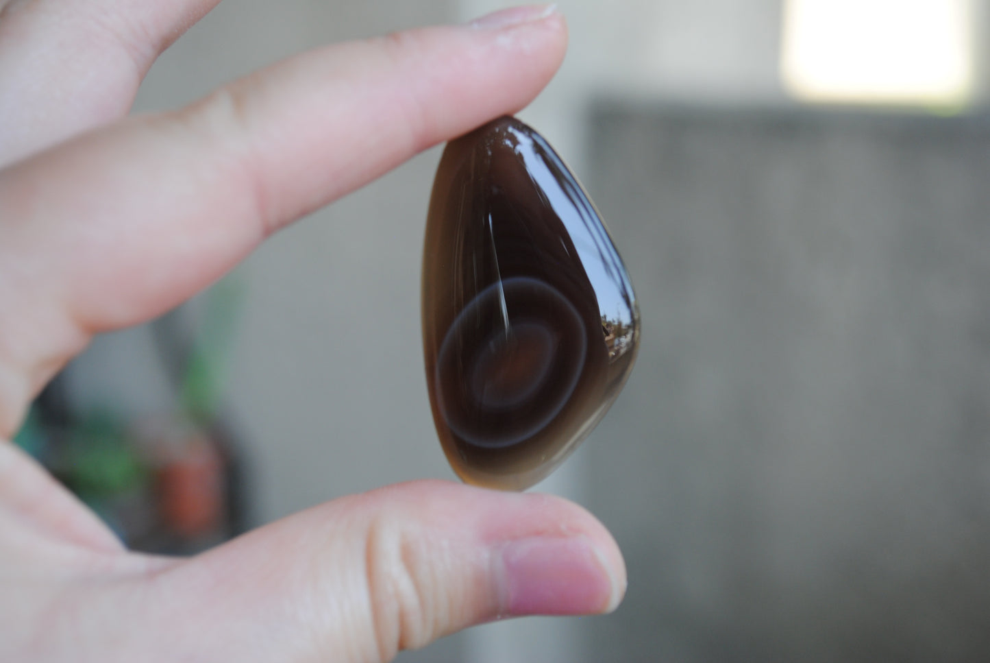 Botswana agate cabochon