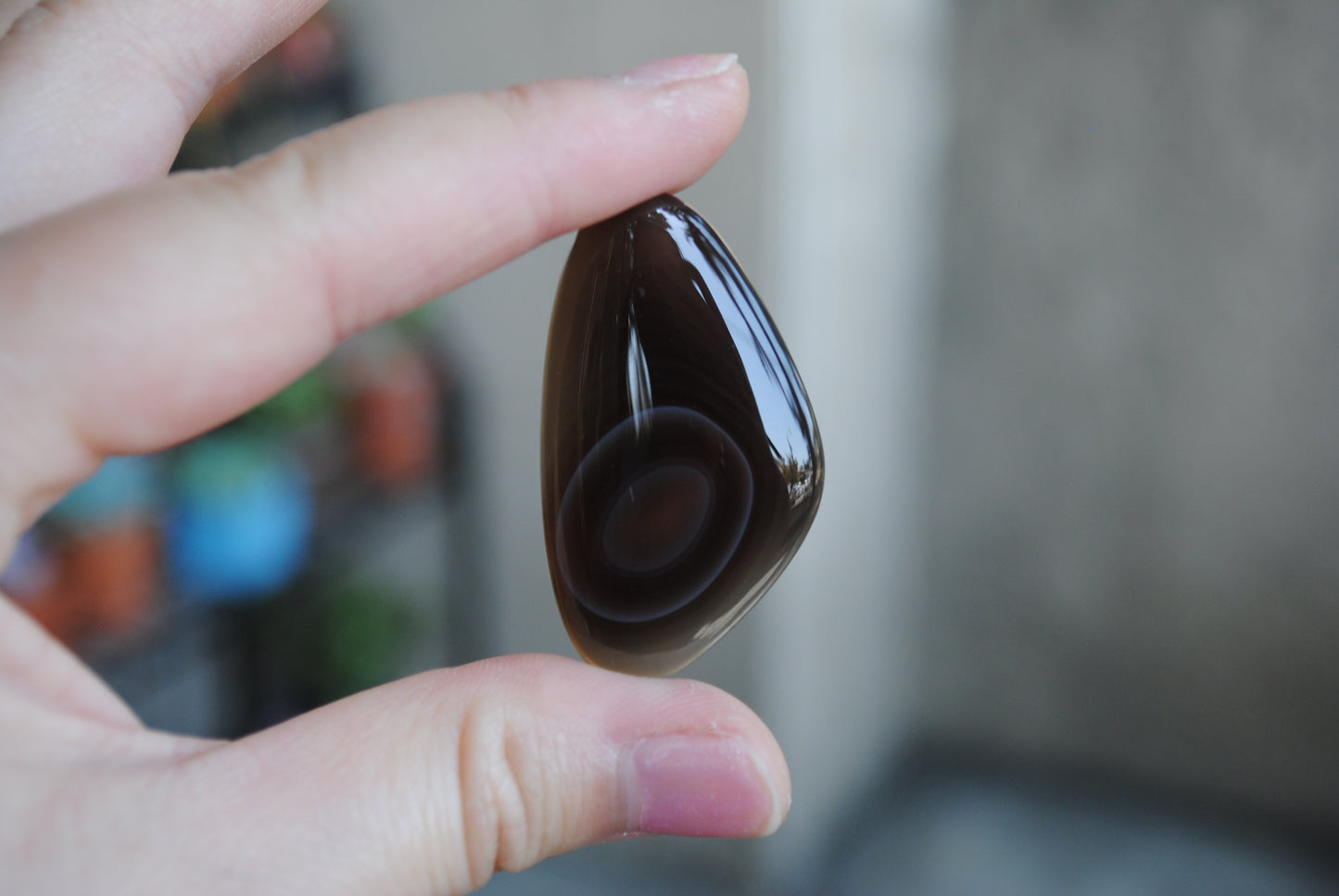 Botswana agate cabochon