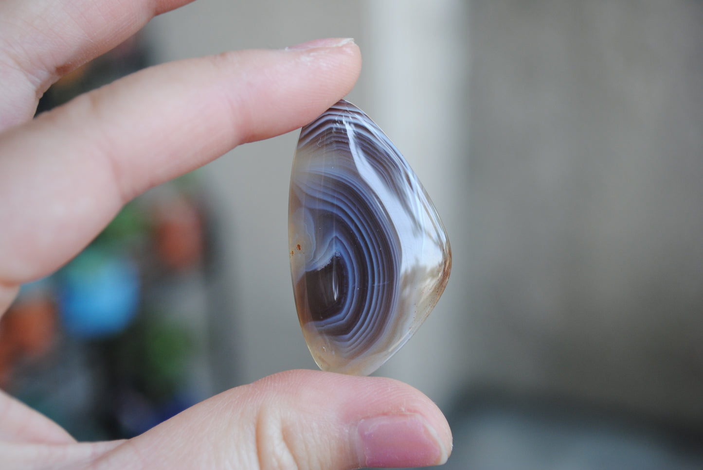 Botswana agate cabochon