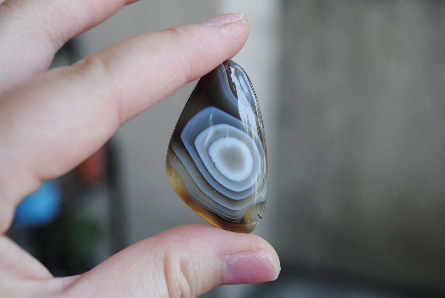 Botswana agate cabochon