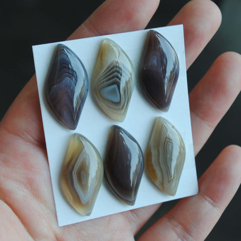 Botswana Agate cabochons