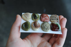 Imperial Jasper cabochons