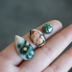 Ocean Jasper cabochons