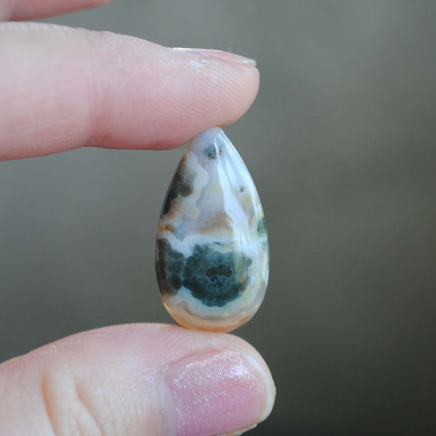 Drop Ocean Jasper cabochon