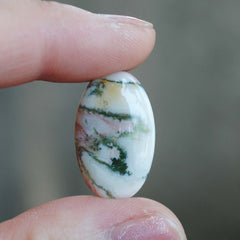 Oval Ocean Jasper cabochon