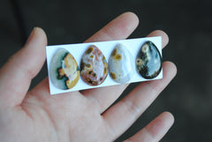 Drop Ocean Jasper cabochons