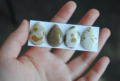 Drop Ocean Jasper cabochons
