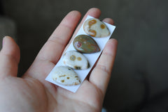 Drop Ocean Jasper cabochons